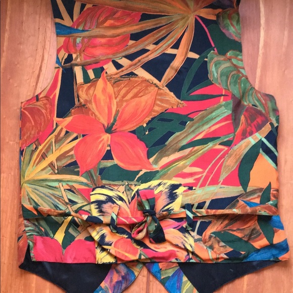 Vintage Tropical Vest - Picture 2 of 2